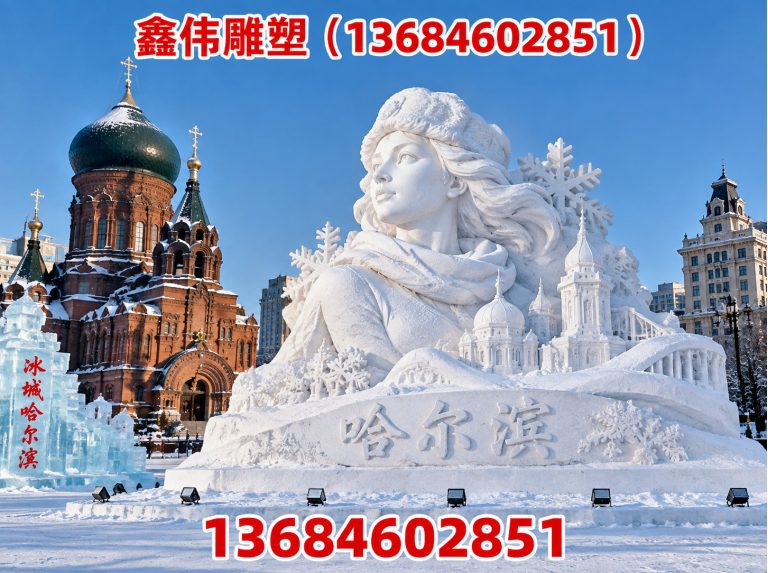 哈尔滨玻璃钢雕塑展示图